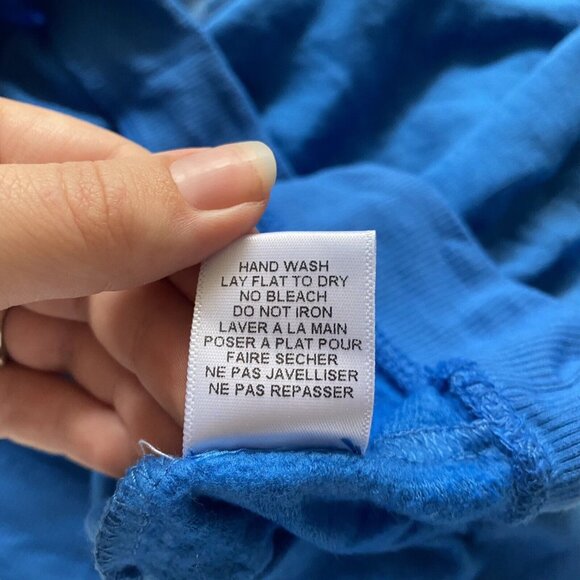 Chaser Women Top Blue Pink Floyd Logo Pullover Sweatshirt Rock Sweater 70's Rock - Picture 11 of 12